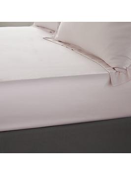 Product photograph of Catherine Lansfield Silky Soft Satin Fitted Sheet - Blush from very.co.uk