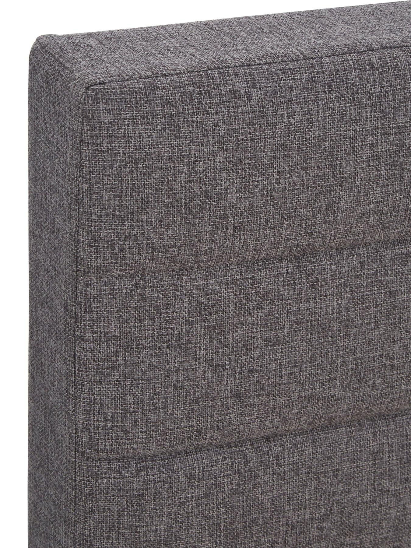 Image 4 of 6 of Very Home Lennox Fabric Bed Frame with Mattress Options (Buy and SAVE!)