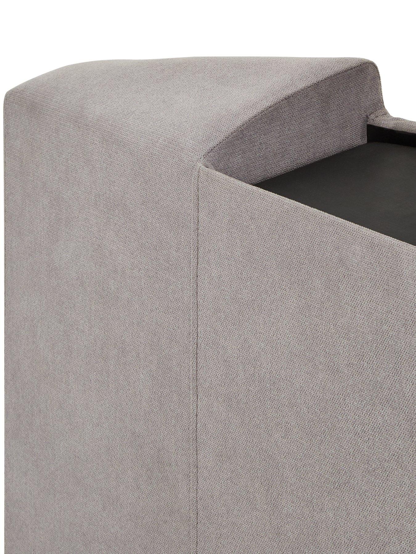 Image 5 of 6 of Very Home Kingsley Fabric&nbsp;TV Bed Frame - fits up to 32 inch TV