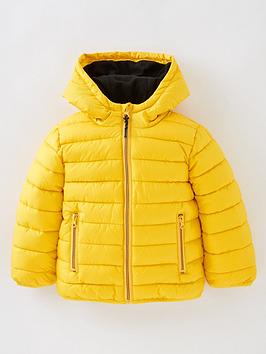mini-v-by-very-boys-fleece-lined-coat-yellow