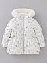  image of mini-v-by-very-girls-metallic-floralnbspfloralnbsppeplum-coat-ivory