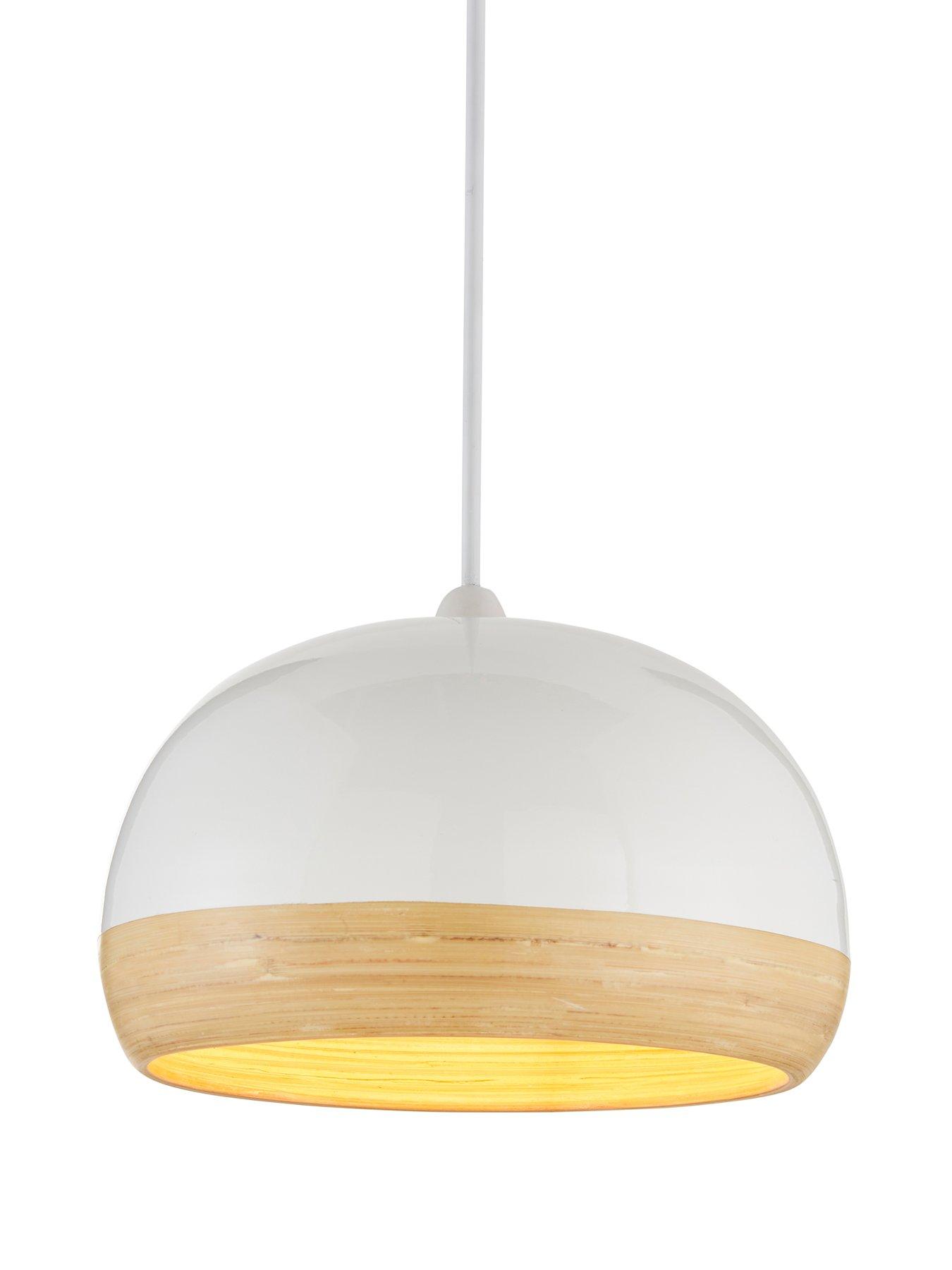 Bamboo lightshade on sale