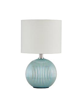 Product photograph of Everyday Tay Iridescent Glaze Table Lamp from very.co.uk