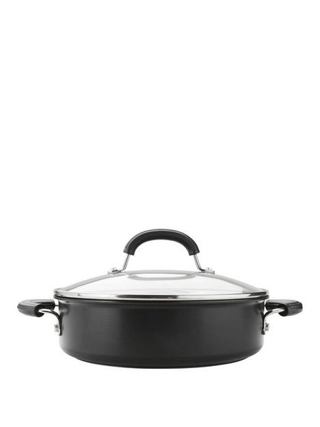 circulon-total-hard-anodised-induction-28cm-5-litre-sauteuse-pan-with-glass-lid