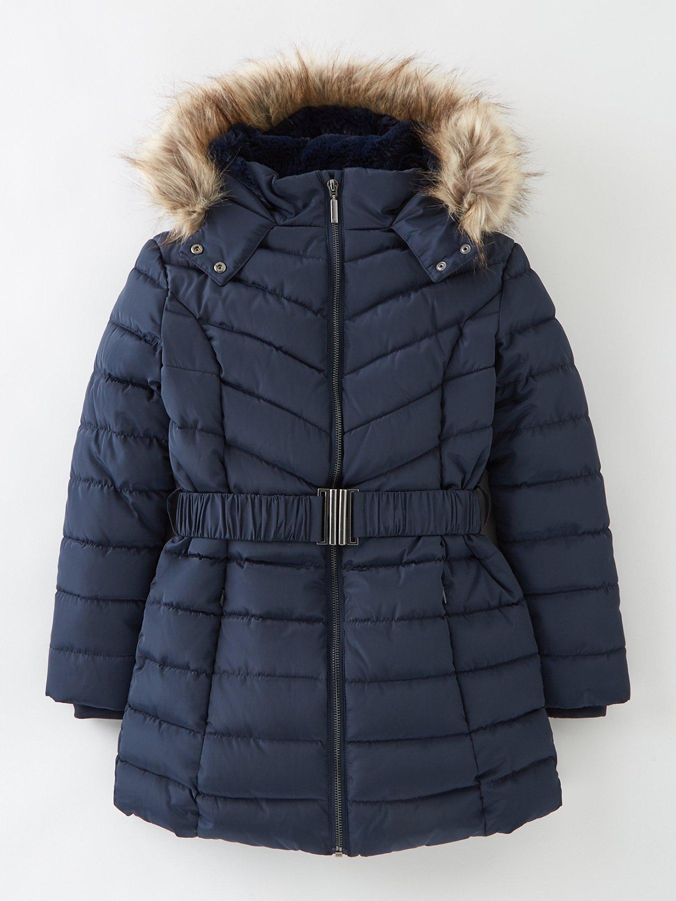 Herno Faux-fur Coat Womens Clothing Coats Long coats and winter coats Save 27% 