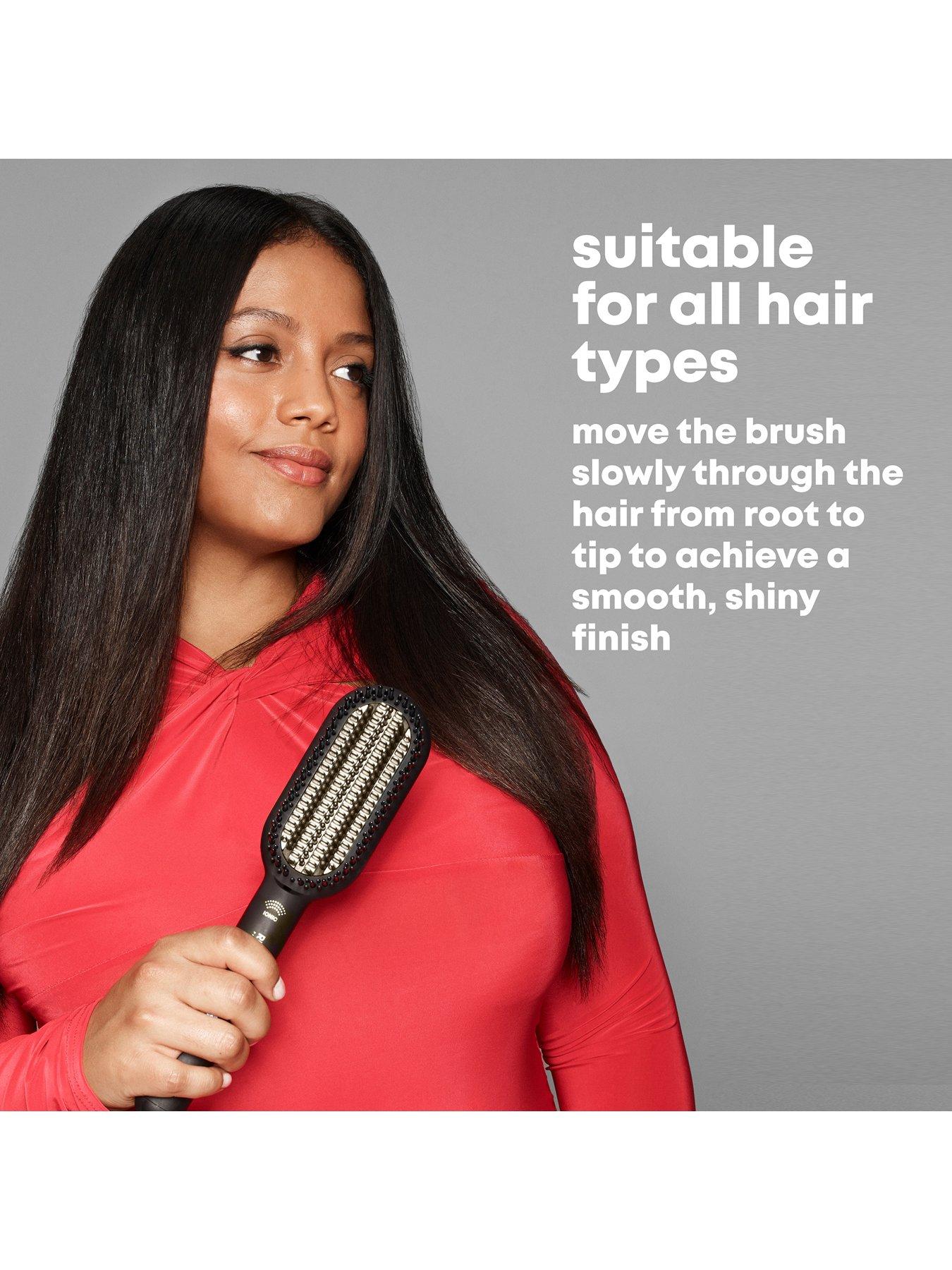 Image 6 of 8 of Revamp Deepform Ceramic Straightening Hot Brush