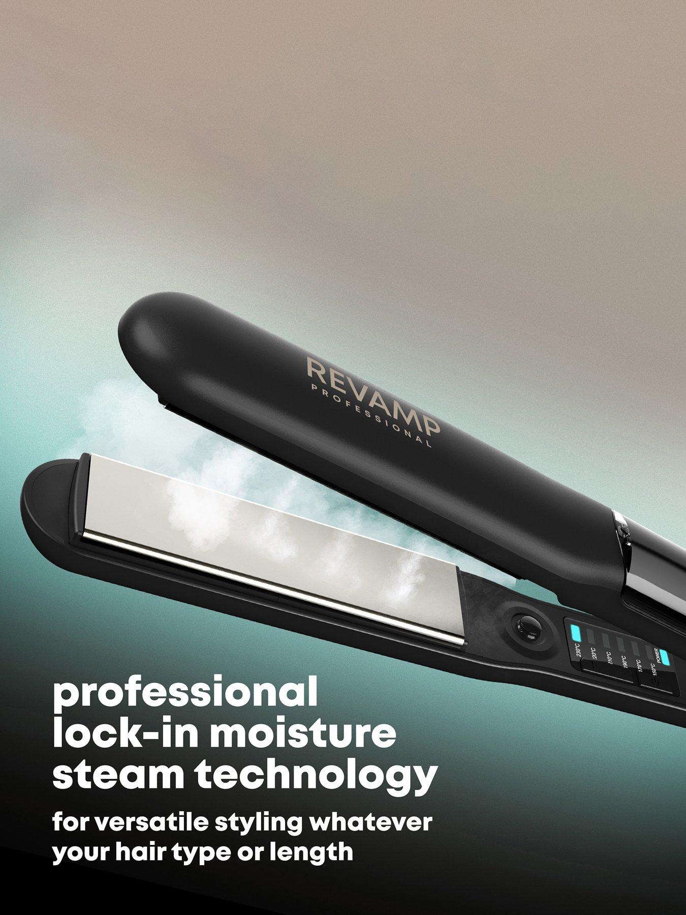 Image 2 of 7 of Revamp Steamcare Ceramic Hair Straightener