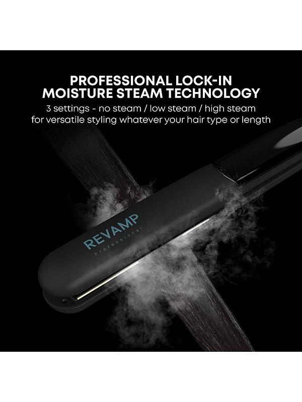 Image 3 of 5 of Revamp Progloss Steamcare Hair Straightener ST-1600