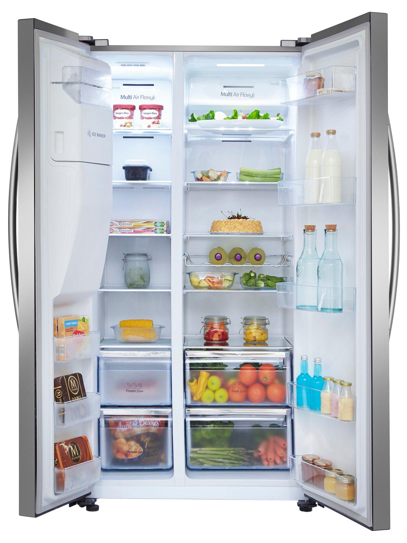 Very american deals fridge freezer sale