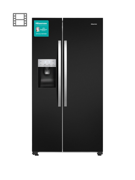 hisense-rs694n4ibf-91cm-wide-total-no-frost-american-style-fridge-freezer-black-look