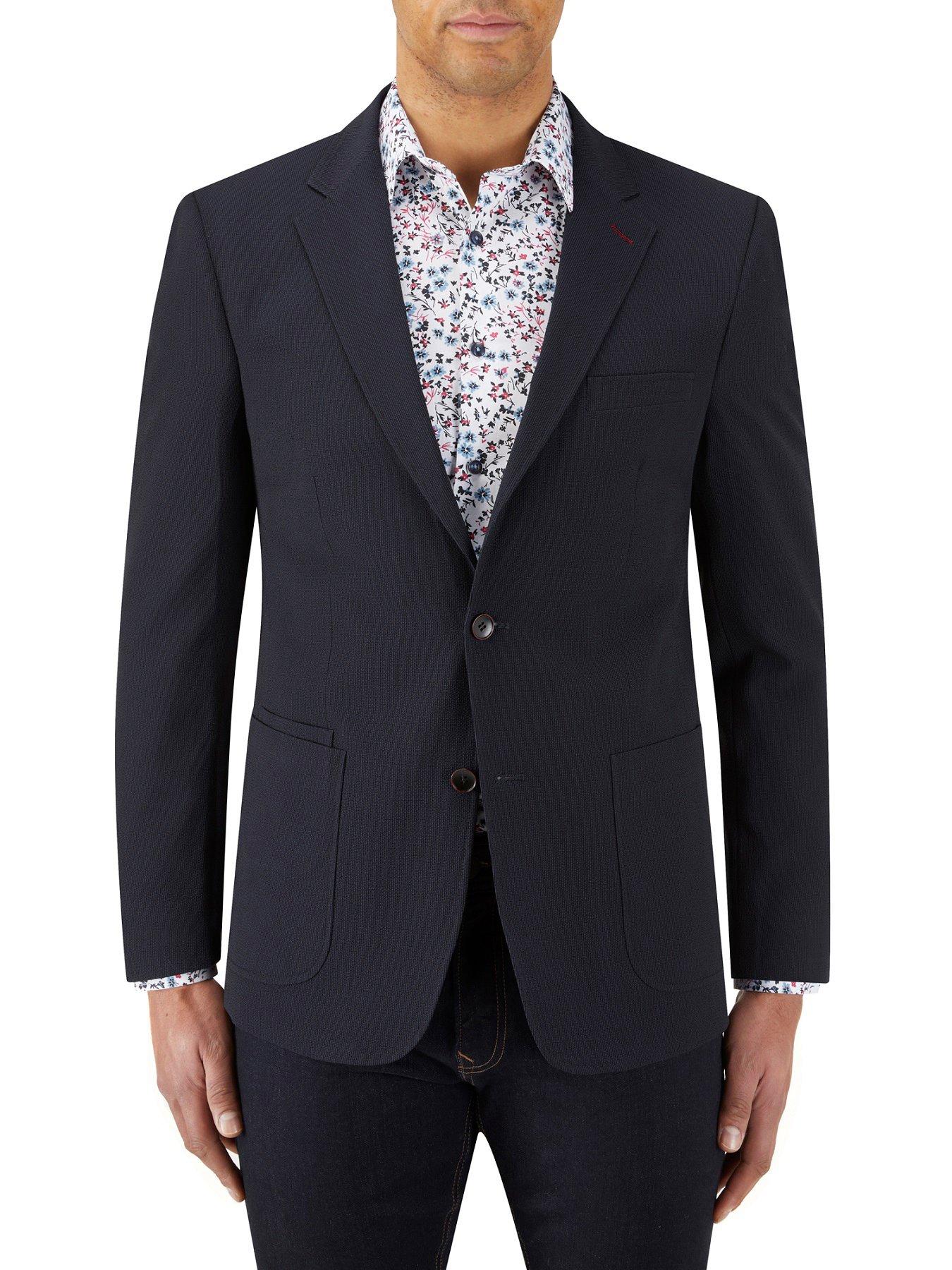 Suits & Blazers Foxton Tailored Jacket - Navy