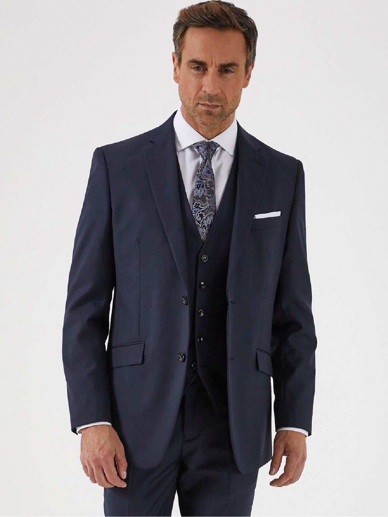 Skopes Farnham Tailored Fit Jacket - Navy | Very.co.uk