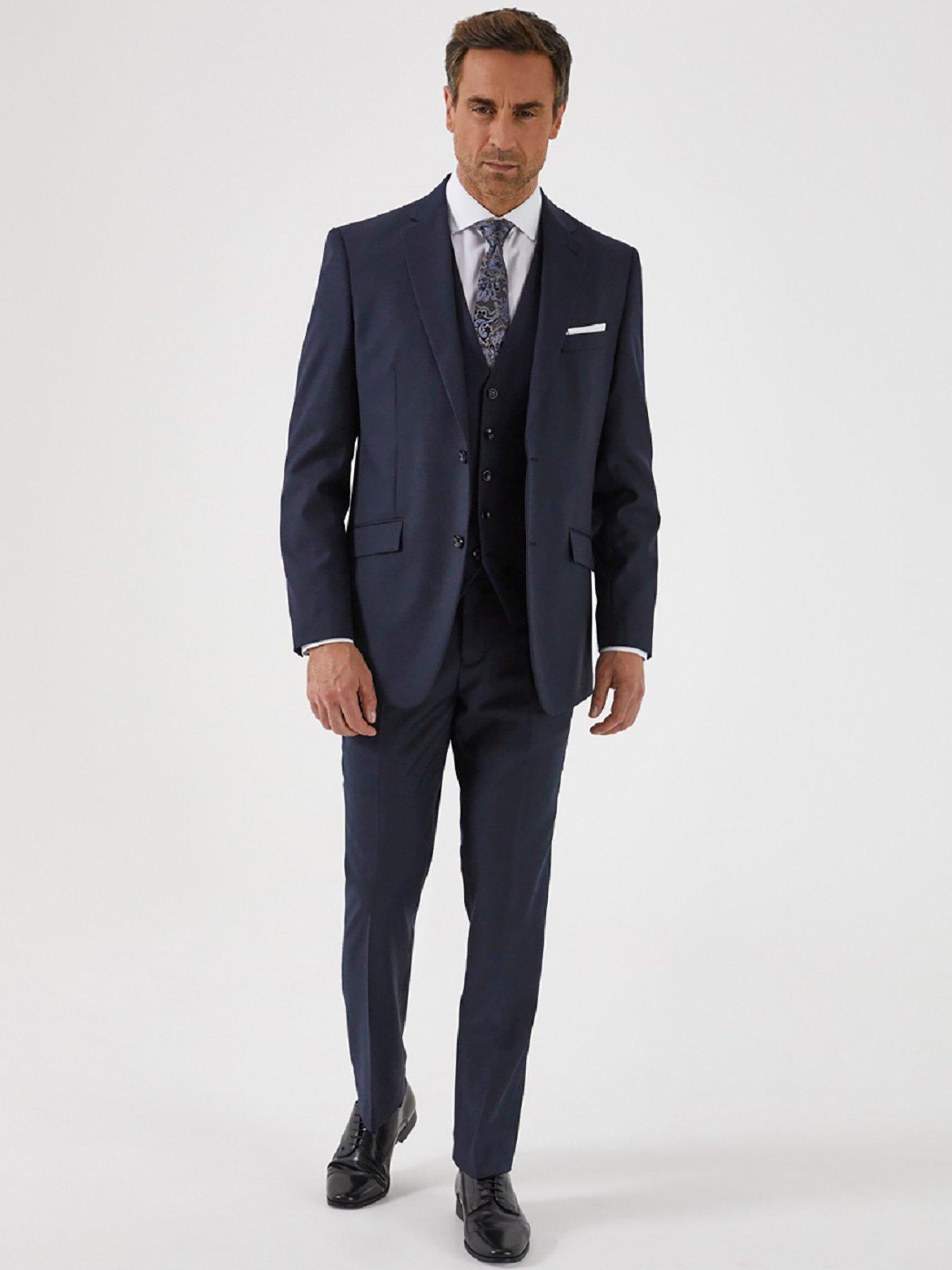 Skopes Farnham Tailored Fit Jacket - Navy | Very.co.uk