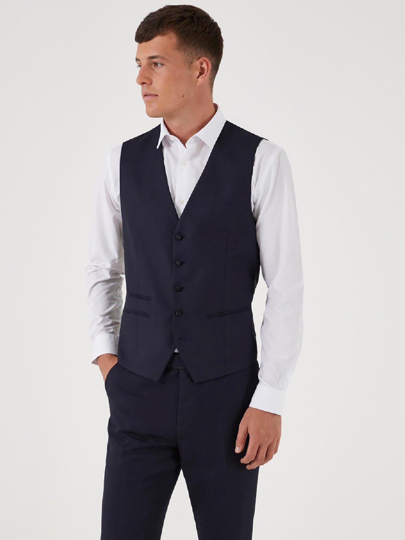 Suits & Blazers Newman Standard V Waistcoat - Navy