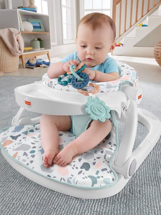 back image of fisher-price-sit-me-up-floor-seat-terrazzo-pacific-pebbles