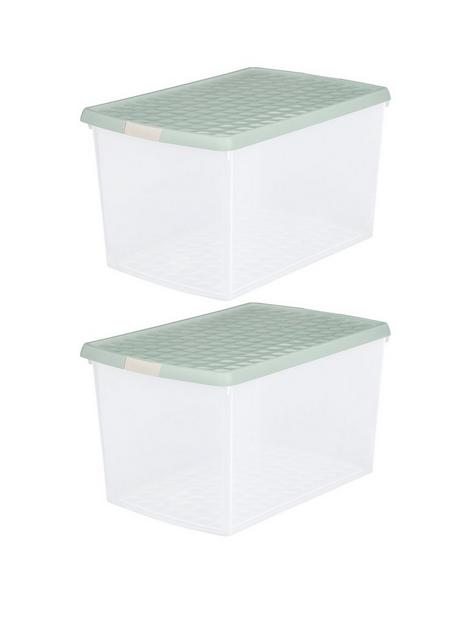wham-set-of-two-62-litre-clip-rectangular-storage-boxes-with-lids