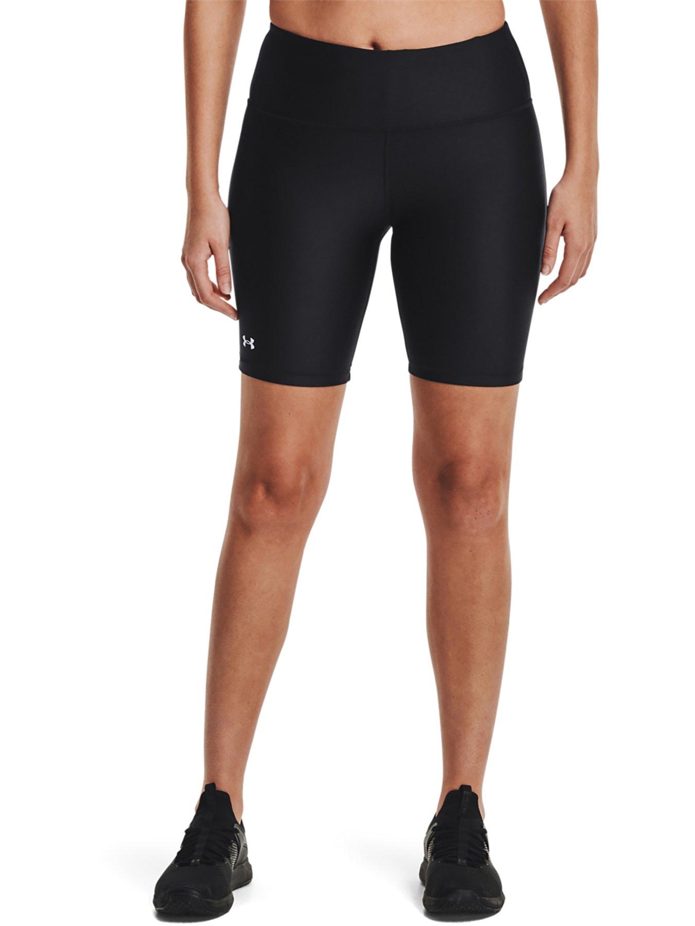 Women HeatGear® Armour Bike Shorts - Black