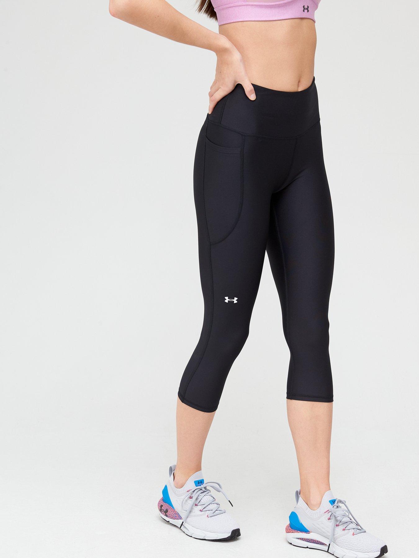 undefined Women's Hi Capri - Black/White