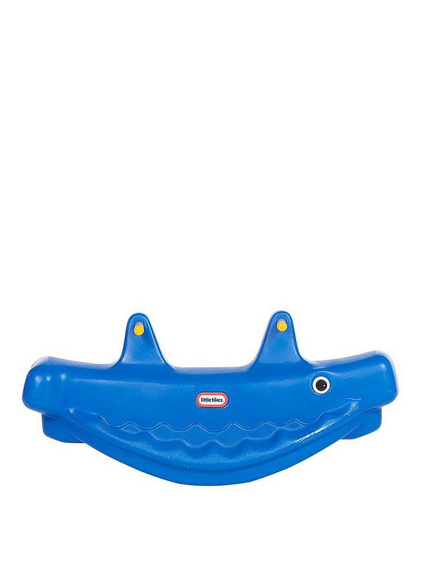 Image 2 of 6 of Little Tikes Whale Teeter Totter - Blue