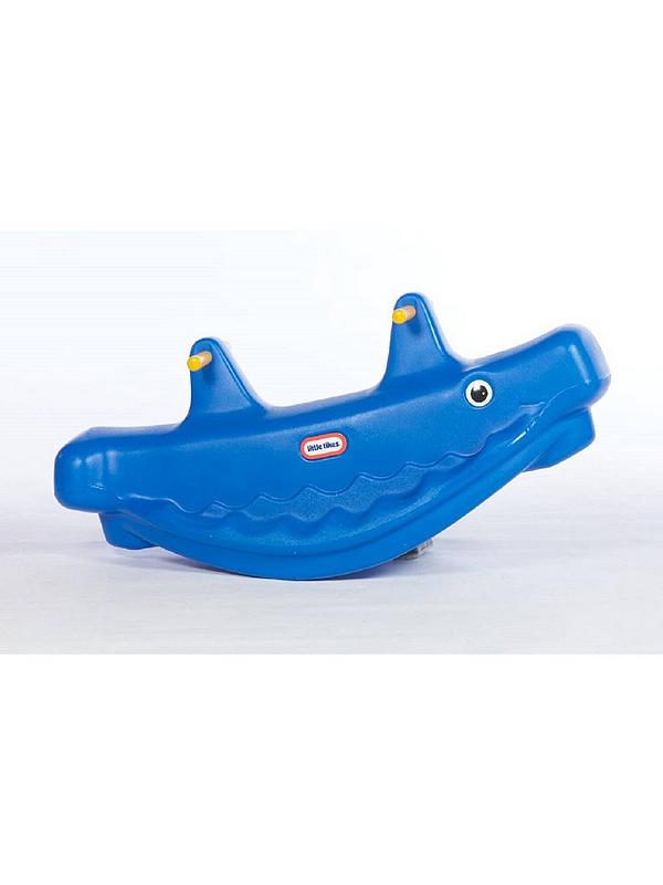 Image 6 of 6 of Little Tikes Whale Teeter Totter - Blue