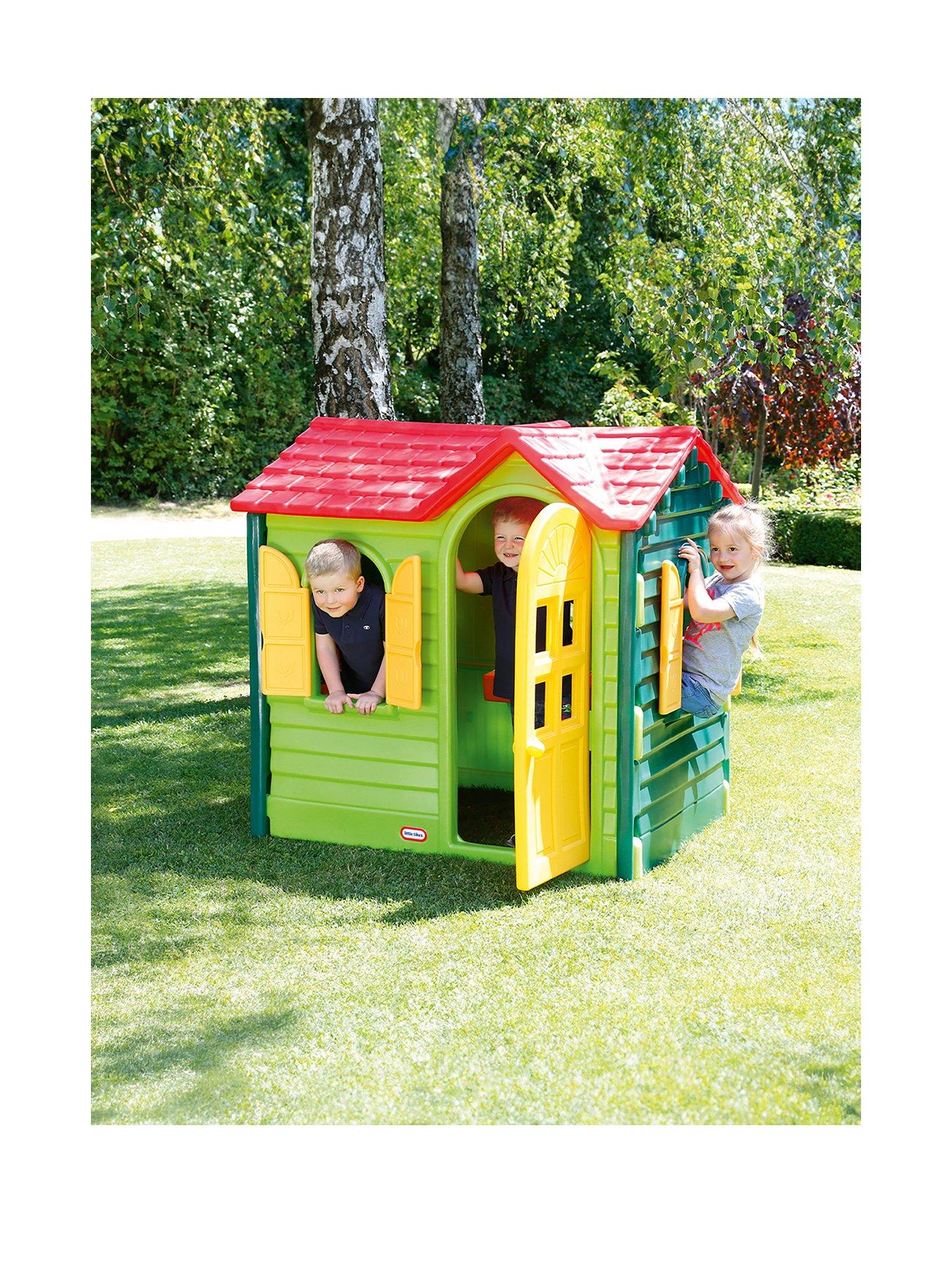 Little tikes deluxe home & garden playhouse online