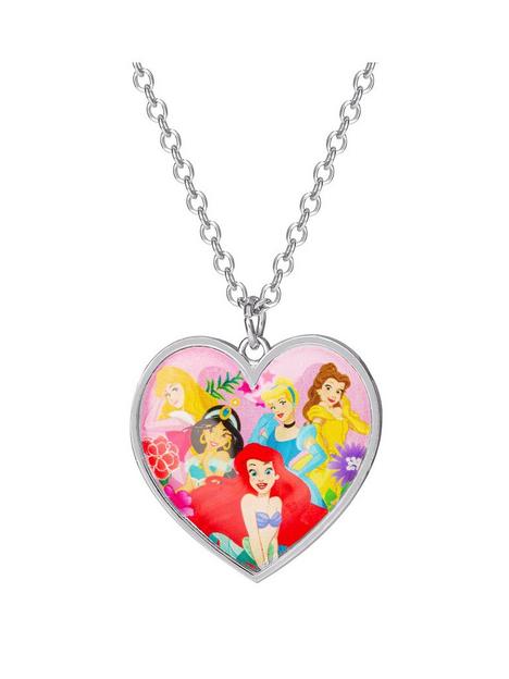 disney-princess-heart-pendant-kids-necklace