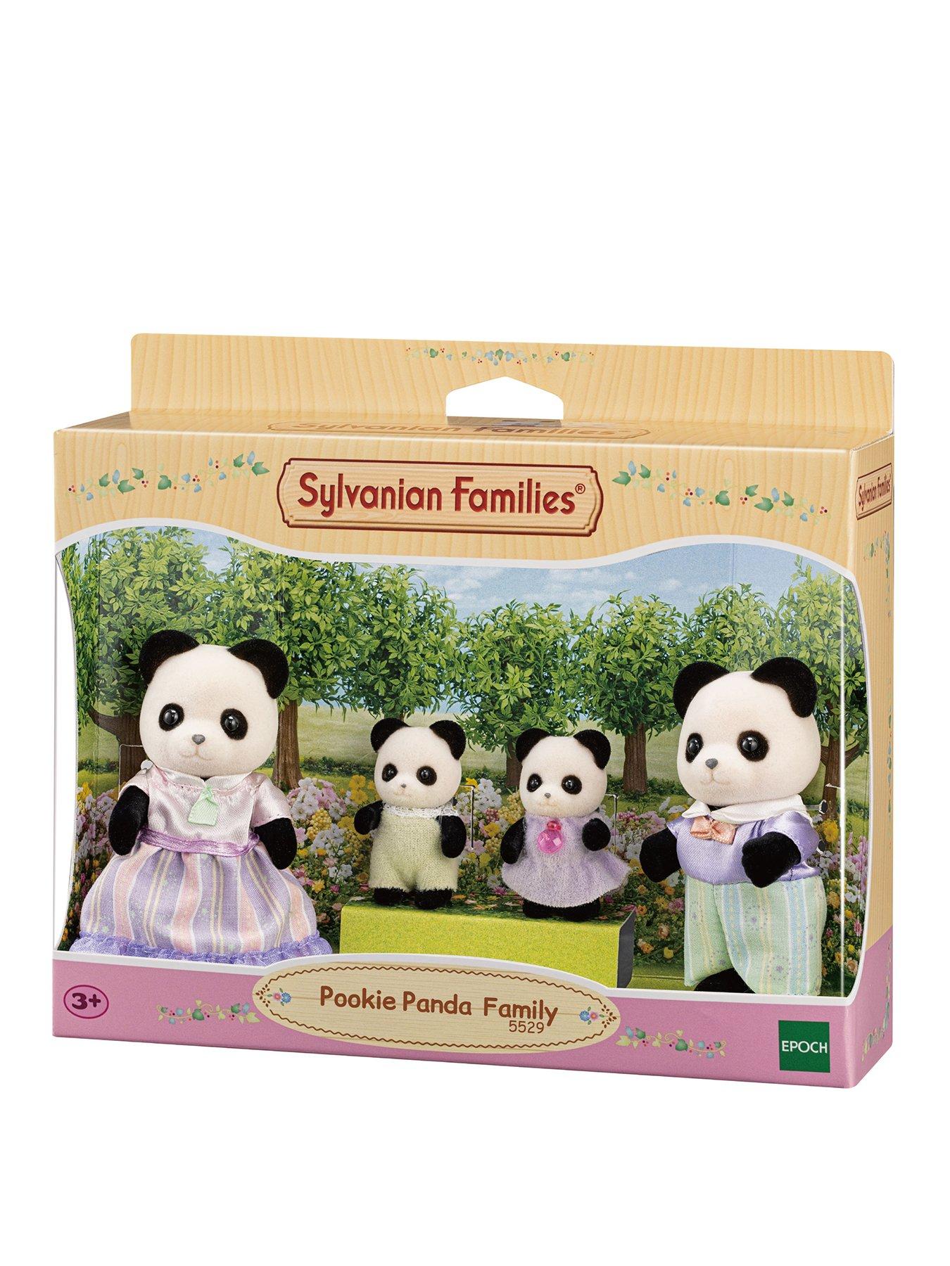 Sylvanian Families Pookie Panda Family Very