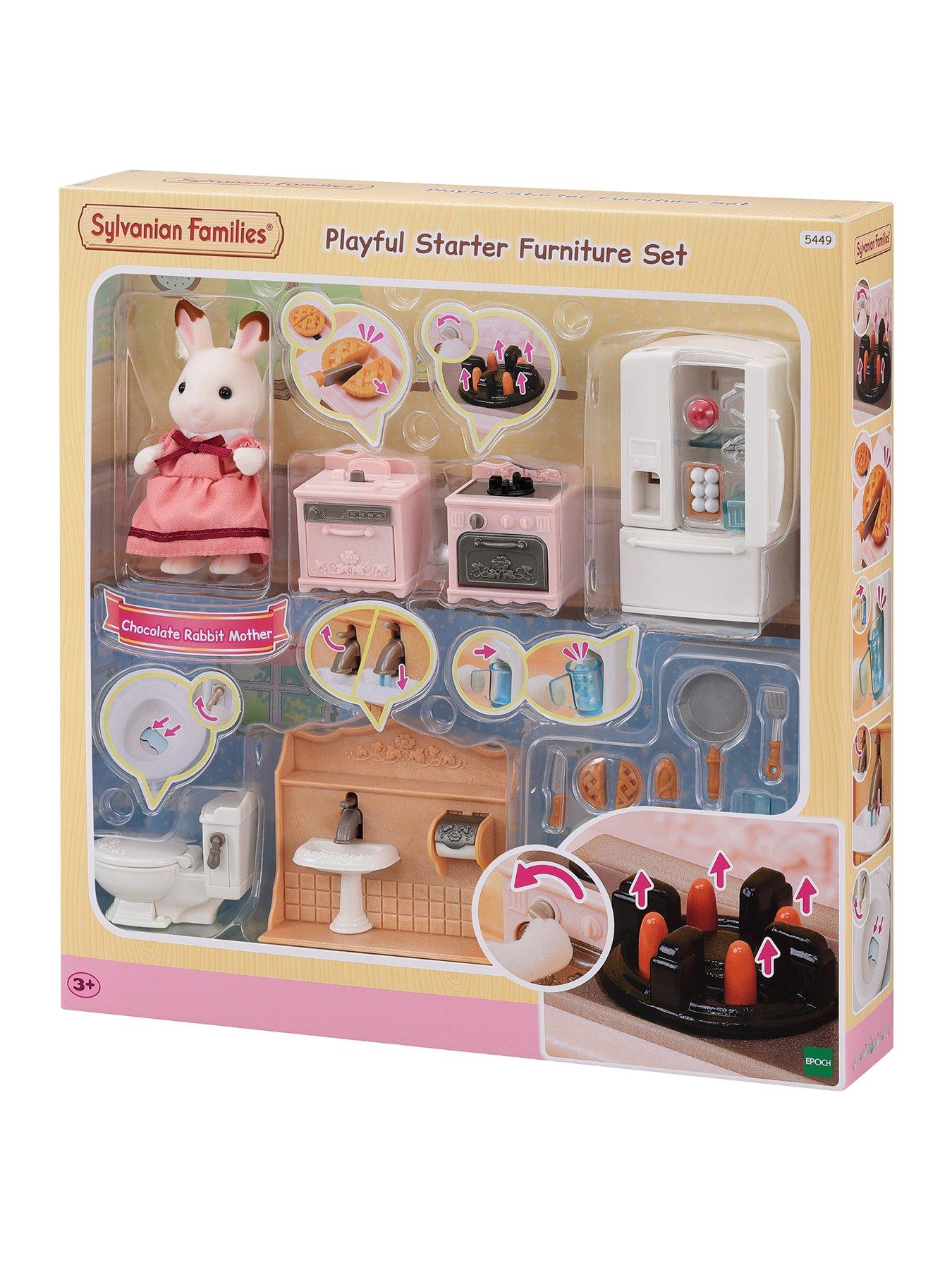 Sylvanian Families Playful Starter Furniture Set Very