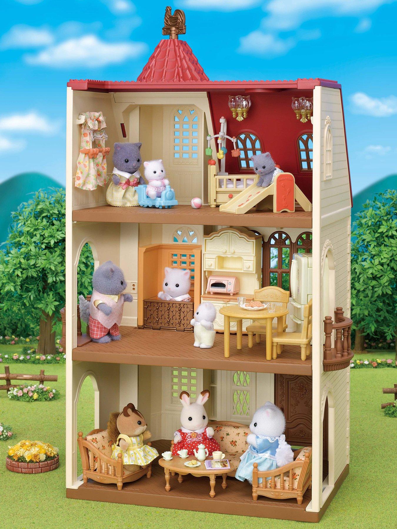 Sylvanian family shop 3 story house