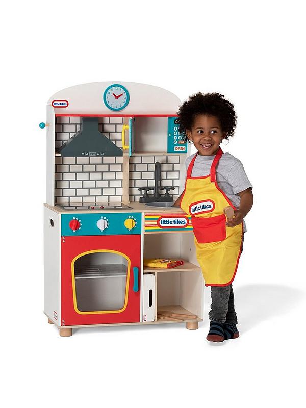 Image 1 of 4 of Little Tikes Wooden Kitchen