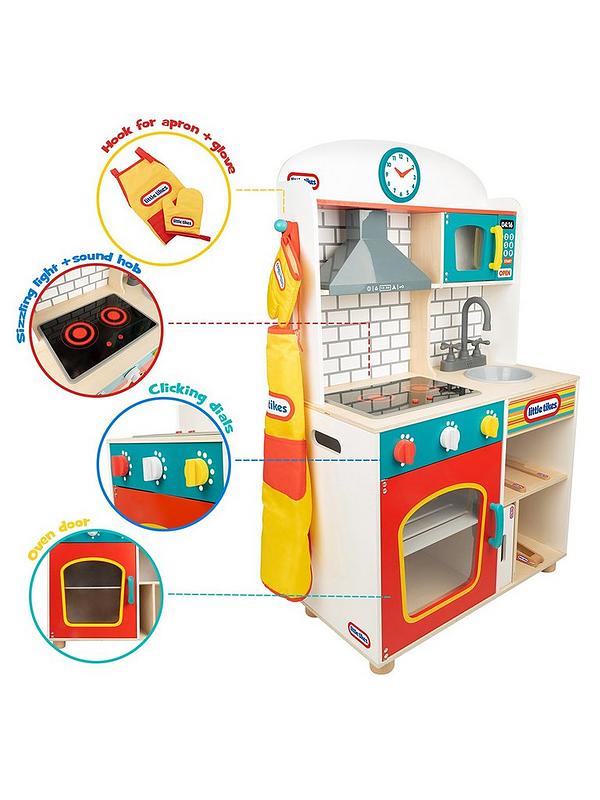 Image 2 of 4 of Little Tikes Wooden Kitchen