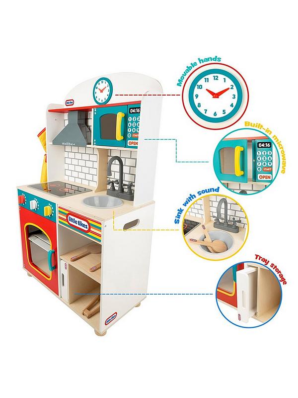 Image 3 of 4 of Little Tikes Wooden Kitchen