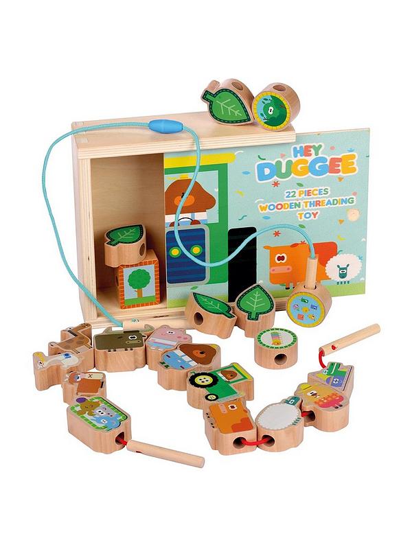 Image 1 of 7 of Hey Duggee Wooden Threading Game