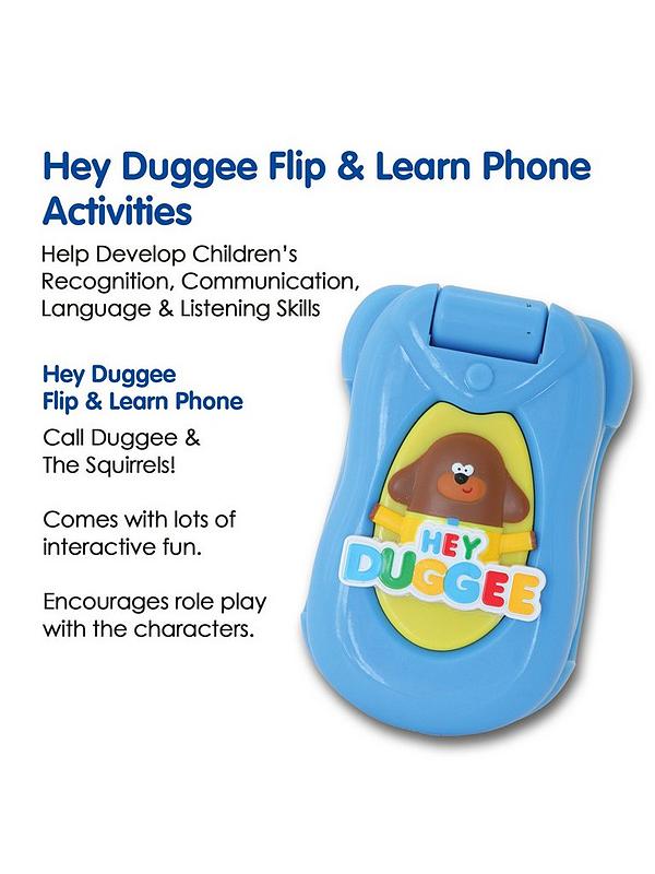 Image 2 of 6 of Hey Duggee Flip &amp; Learn Phone