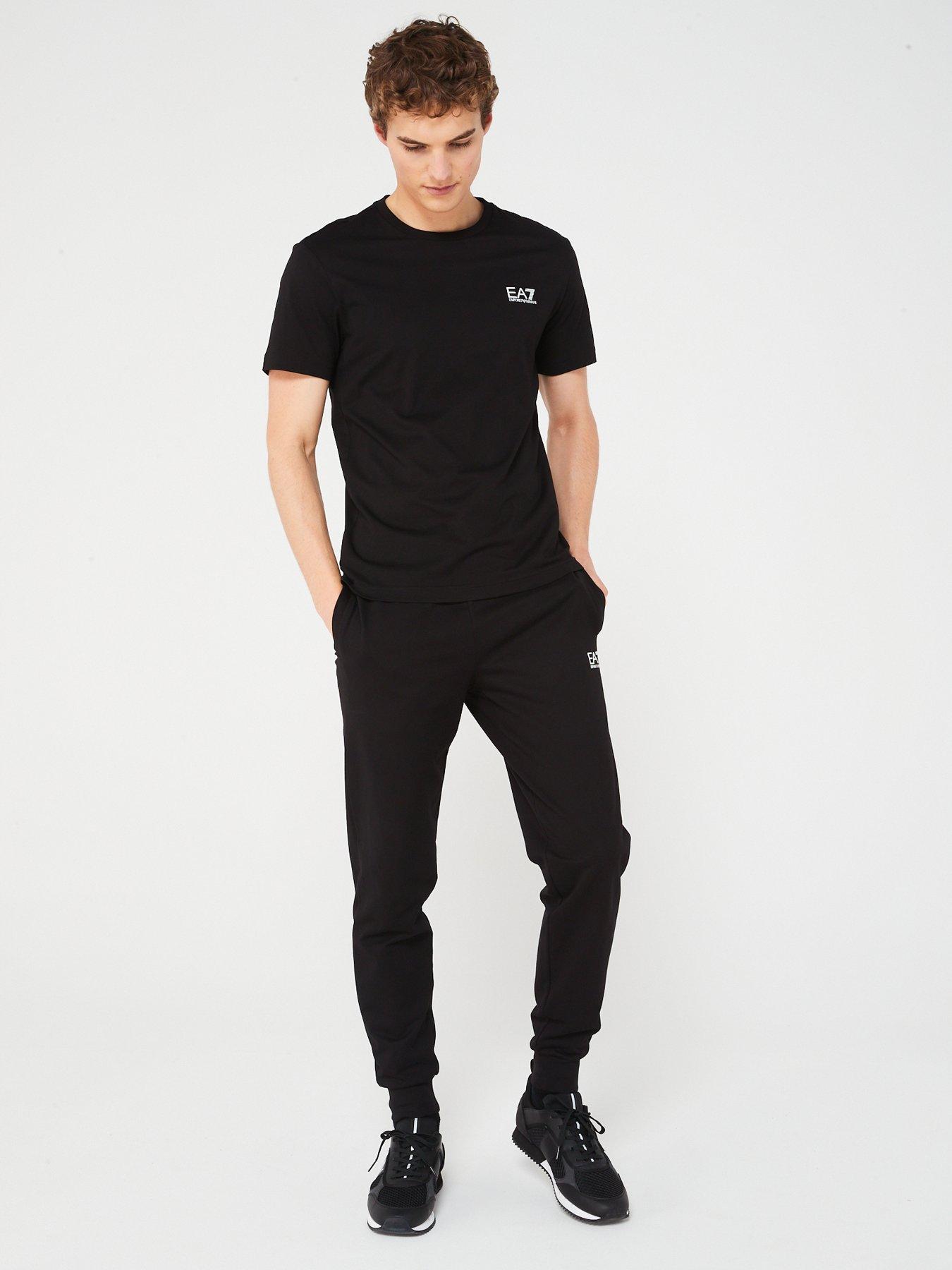 EA7 Emporio Armani Core ID Logo T-Shirt - Black | Very.co.uk