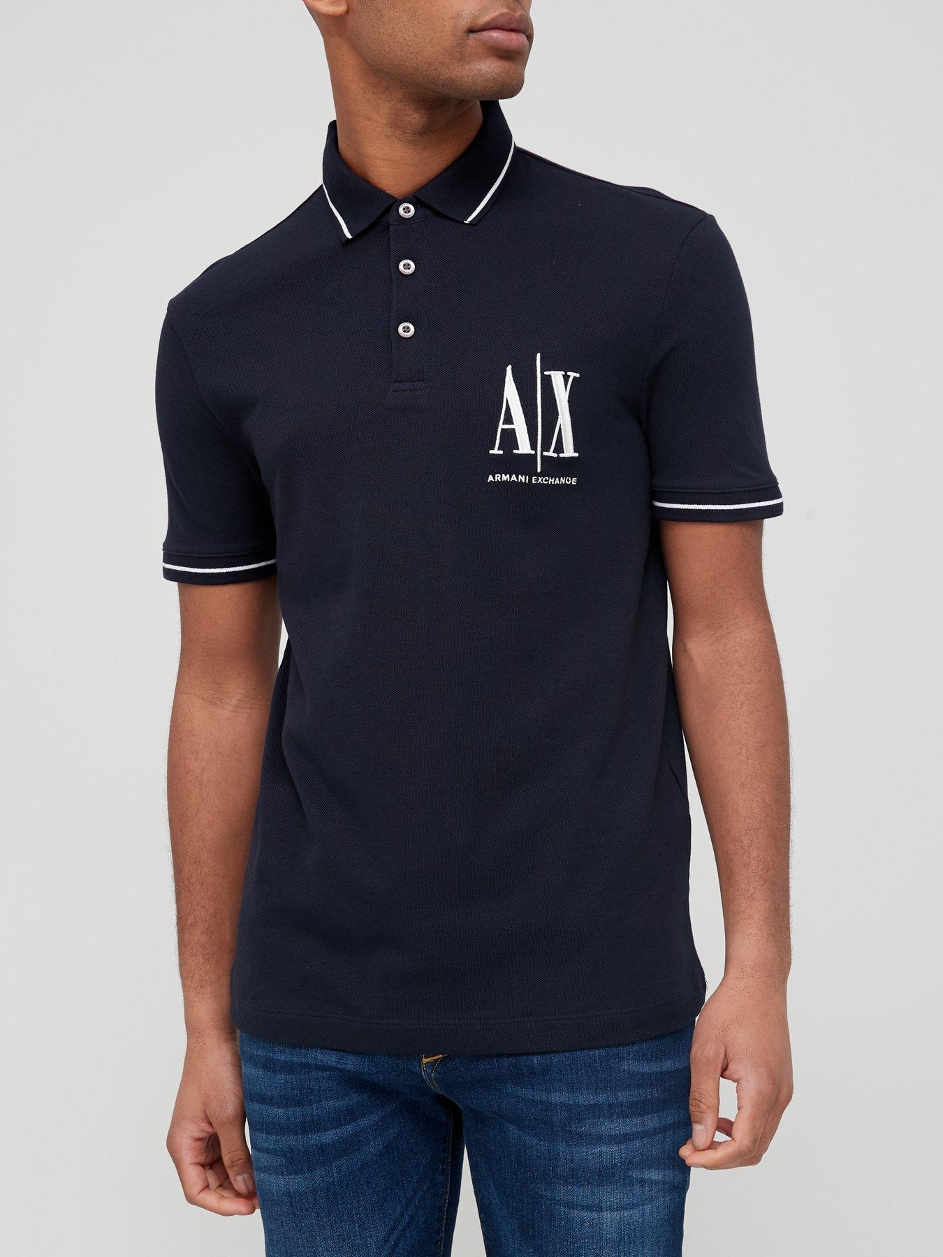 Icon Logo Regular Fit Polo Shirt Navy