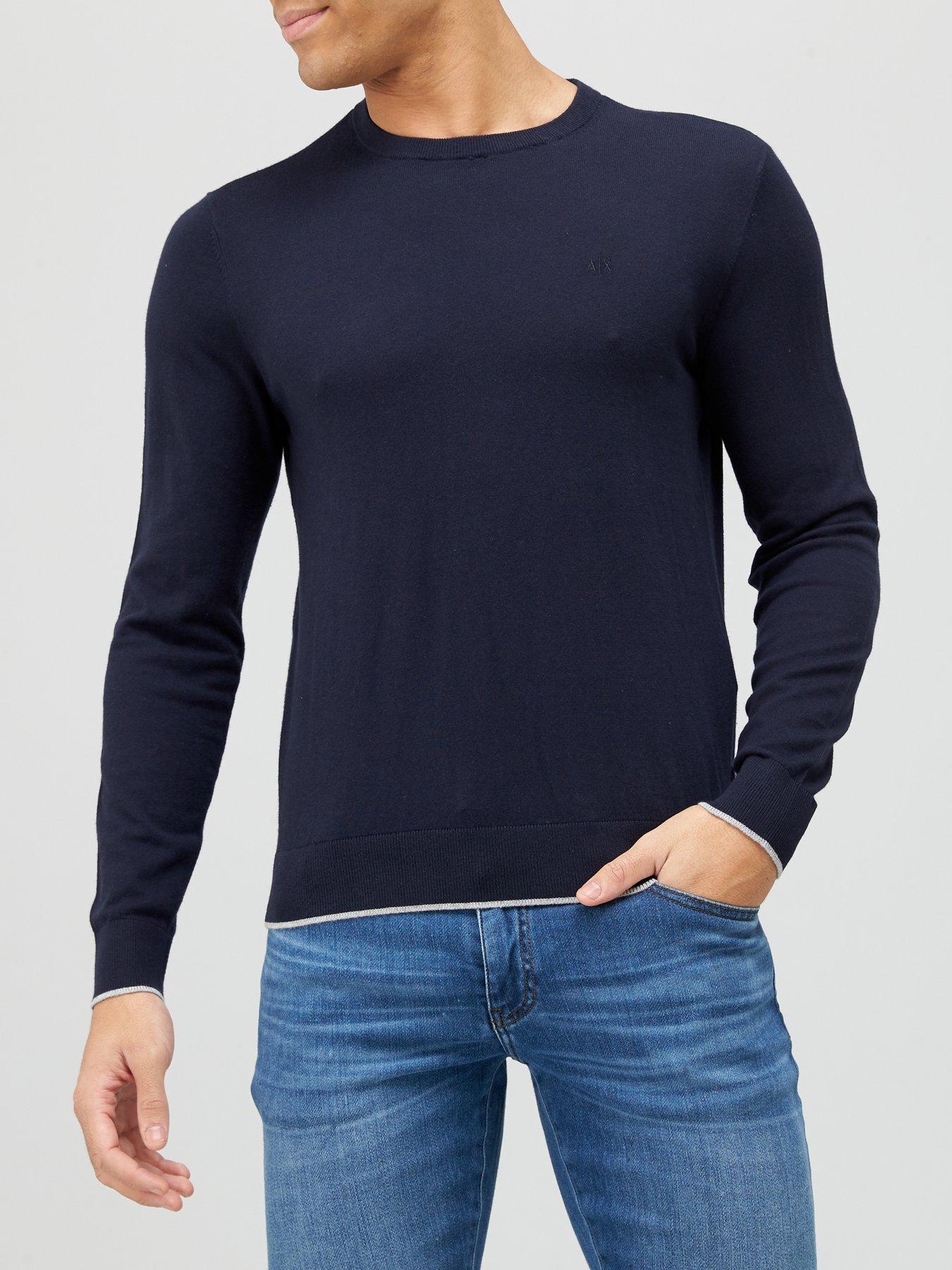 undefined Classic Knitted Jumper - Navy