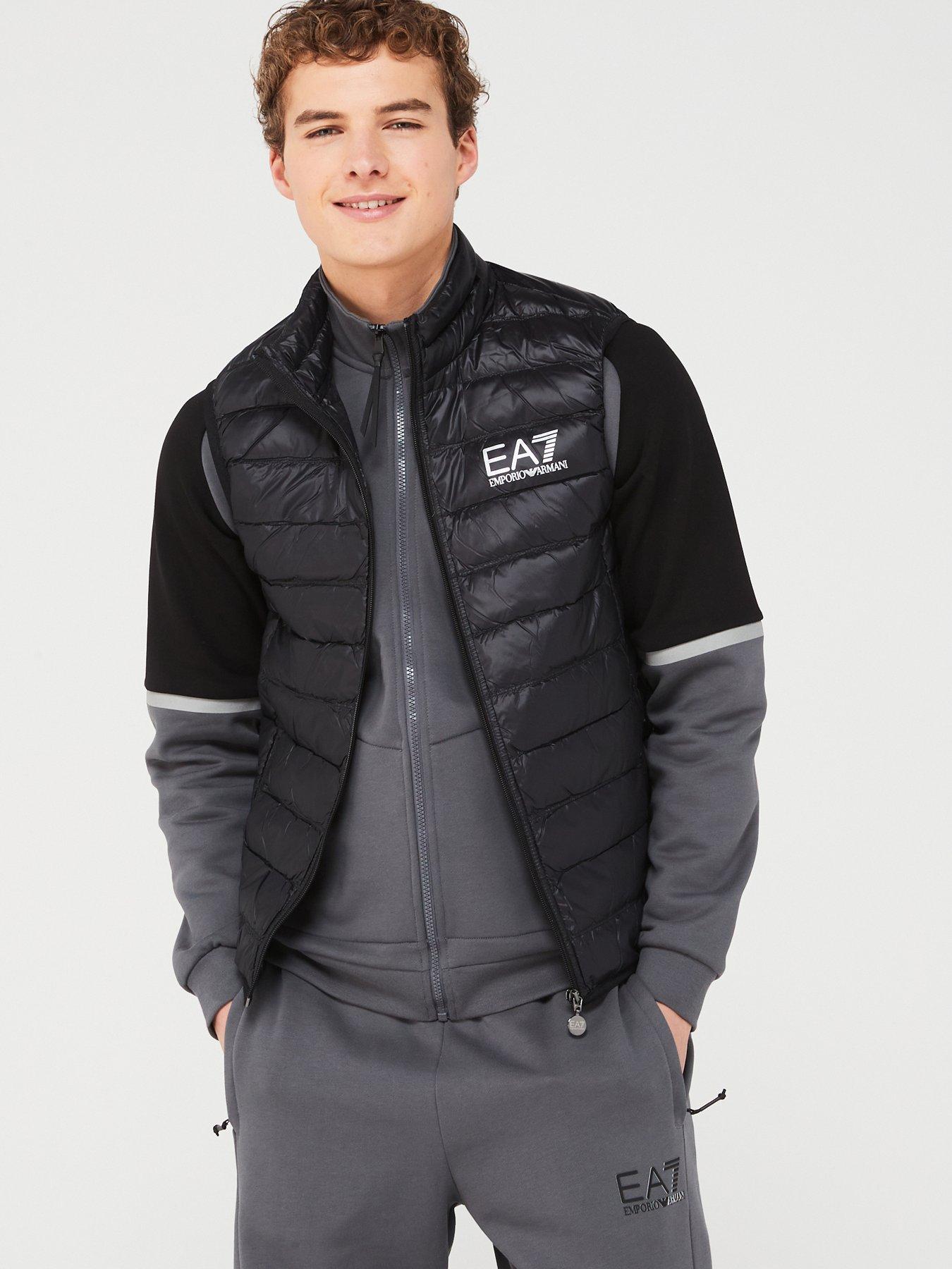 ea7 core logo gilet