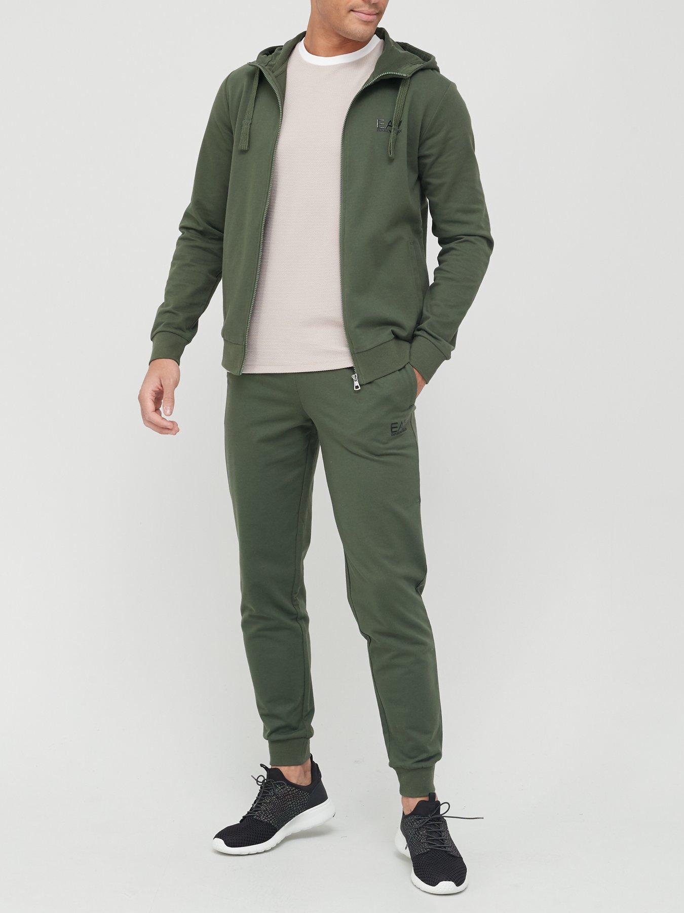 emporio armani ea7 overhead tape hoodie