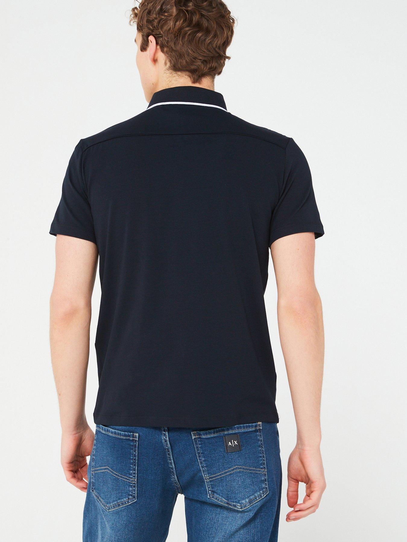 Armani slim fit polo shirt online