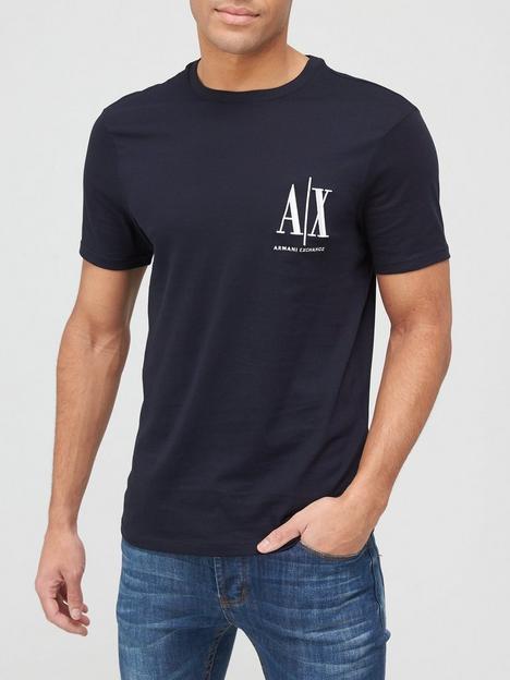 armani-exchange-icon-small-logo-t-shirt-navy