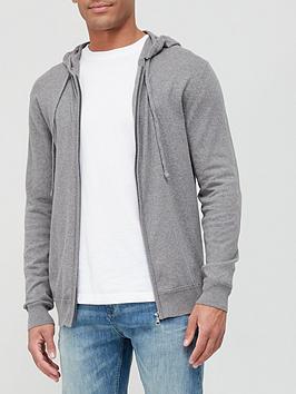 very-man-cotton-rich-zip-through-hoodie-grey-marl