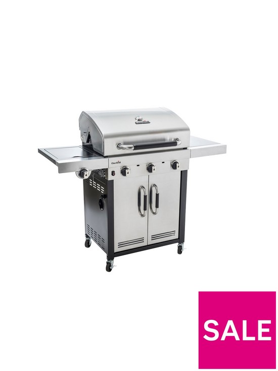 stillFront image of char-broil-advantage-seriestrade-345s-3-burner-gas-barbecue-grill-with-tru-infraredtrade-technology-stainless-steel