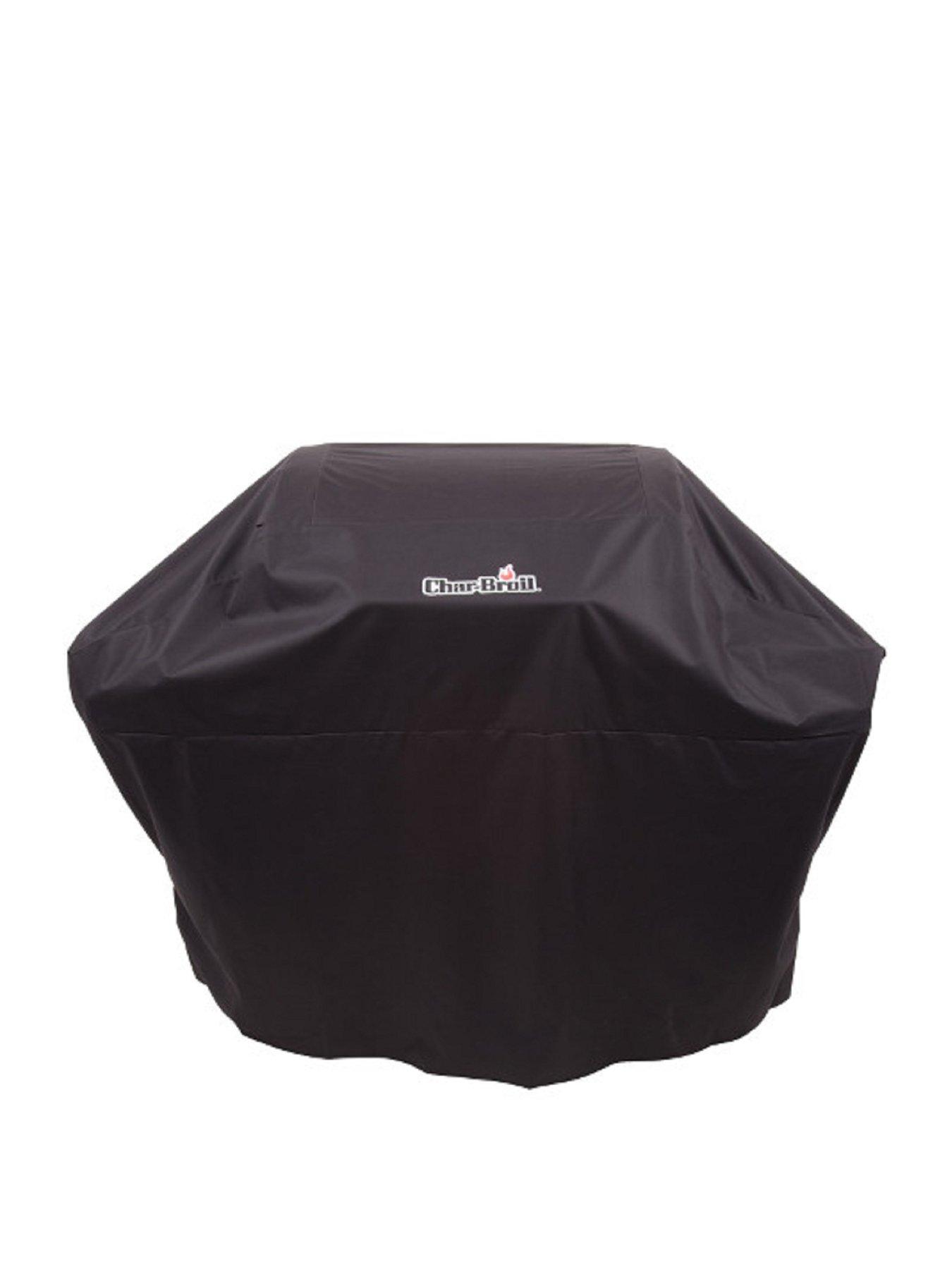 Product photograph of Char-broil 140 766 - Universal 3-4 Burner Gas Barbecue Grill Cover - Black from very.co.uk