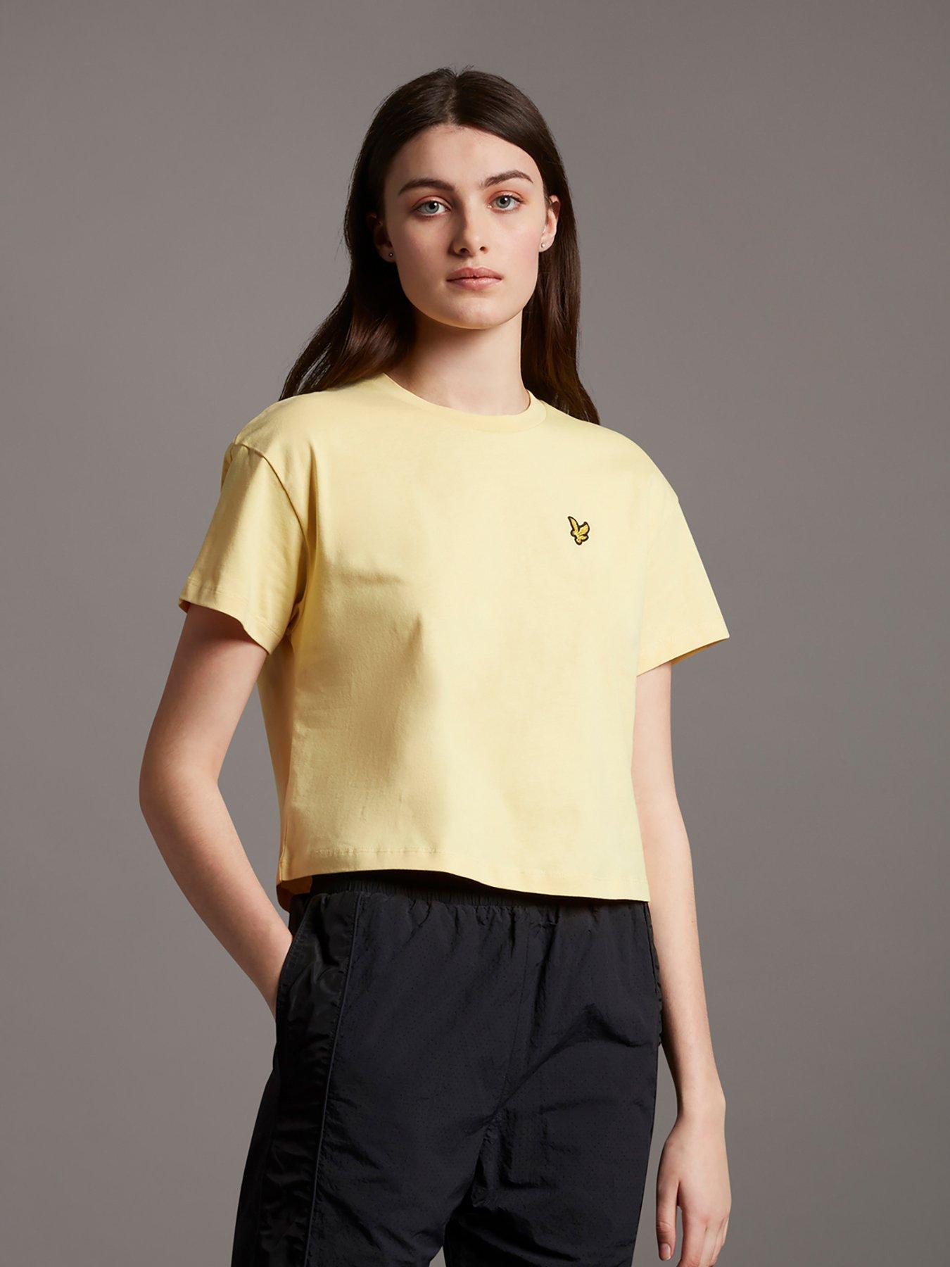 womens yellow tops uk