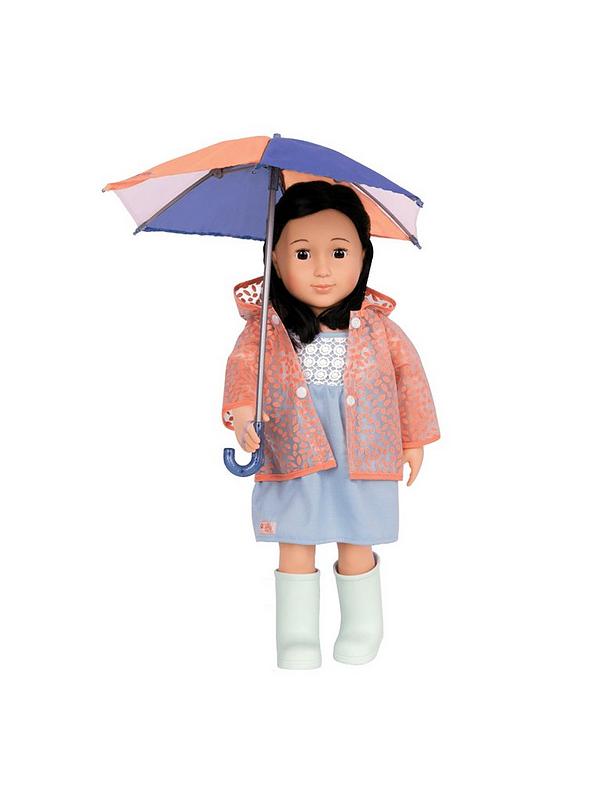 Image 3 of 3 of Our Generation Brighten Up A Rainy Day Accessory Set
