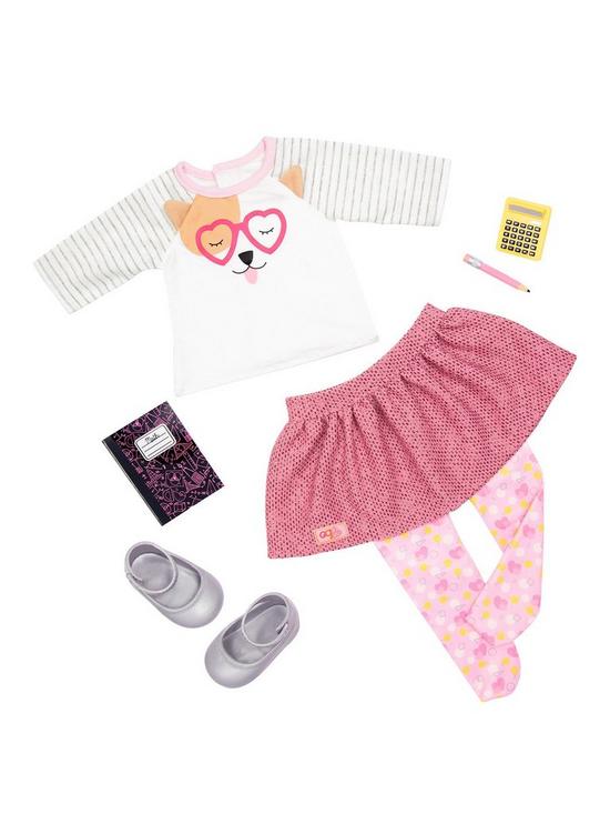 front image of our-generation-classroom-cutie-outfit-set