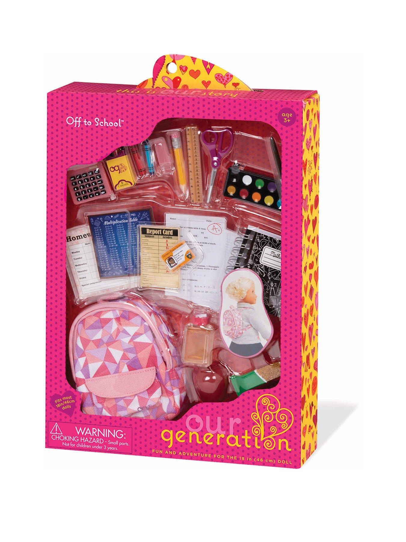 Our Generation Off to School Accessory Set | very.co.uk