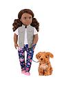 Image thumbnail 1 of 7 of Our Generation Malia Doll and Puppy Dog