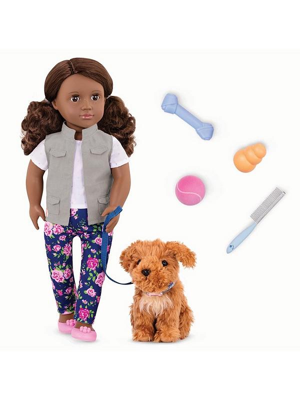 Image 6 of 7 of Our Generation Malia Doll and Puppy Dog